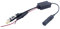 DAB + Car Splitter Adapter Aktive Antennen, Auto Antenne Antennensplitter, Antennenverstärker und Frequenzweiche, Verbindungskabel mit Sicherung, Auto Antennenadapterkabel Auto Radio Antenne,Schwarz