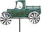 DanDiBo Gartenstecker Metall Oldtimer Auto XL 160 cm Grün 96102 Windspiel Windrad Wetterfest Gartendeko Garten Gartenstab Bodenstecker