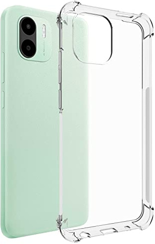 mtb more energy® Case Soft Armor kompatibel mit Xiaomi Redmi A1, Redmi A2 - verstärkte Ecken - Kameraschutz - 1,5mm TPU - Schutz-Hülle Cover Handyhülle