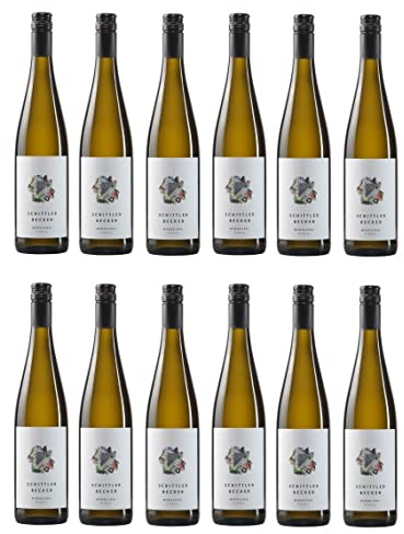 12x 0,75l - Schittler-Becker - Riesling Classic - feinherb - Qualitätswein Rheinhessen - Deutschland - Weißwein halbtrocken