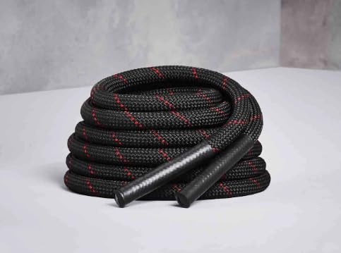 CRIVIT Battle Rope Seil für Training, Fitness, Crossfit, 30 mm, Länge 10 m, extrem robust und flexibel