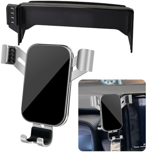 LUNQIN Car Phone Holder for Toyota Corolla 2020 2021 2022 2023 2024 and Toyota Corolla Cross 2022-2024 Auto Interior Accessories Best Cell Phones Mount Cellphone Mobile Cradle Bracket Screen Stand