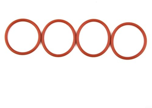 FACAIIO Seitenbürste O-Ring Antriebsriemen kompatibel mit für Neato für Botvac 65, 70, D75 D80 D85 D3 D6 D5 D7 Staubsauger angeschlossener Ersatzriemen (4 Stück)
