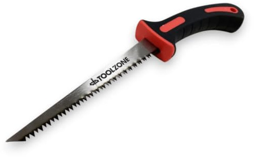 Dunnet Tools 15,2 cm große Stichsäge mit weichem Griff und scharfer Spitze, Rasierkanten-Handsäge für Wandplatten, Trockenbau, Sperrholz, Kunststoffschneiden, Trimmen, Gartenarbeit und Beschneiden
