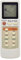 TALENTEC Home | Mando a Distancia de Reemplazo para Aire Acondicionado Mitsubishi, Firstline, Hitachi, Coventry | Modelos: MSD-09NV, AR848, E02448426 | No Universal | 8 m Alcance | Blanco