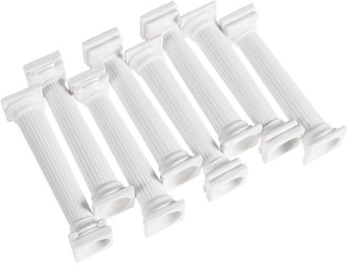 Hoement Roman Column Cake Supports 16Pcs Plastic Cake Stand Rods for Tiered Display Wedding Birthday Party Decorations