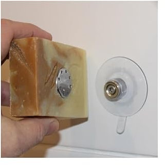 porte savon aimanté nomade à ventouse