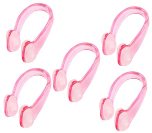 Milisten 5 Pezzi Pinze Nasali Di Nuoto Pinze Nasali Da Competizione Nasali Acqua Pinza-Naso Pinza-Naso Per Il Nuoto - Naso per Immersione Pinza-Naso