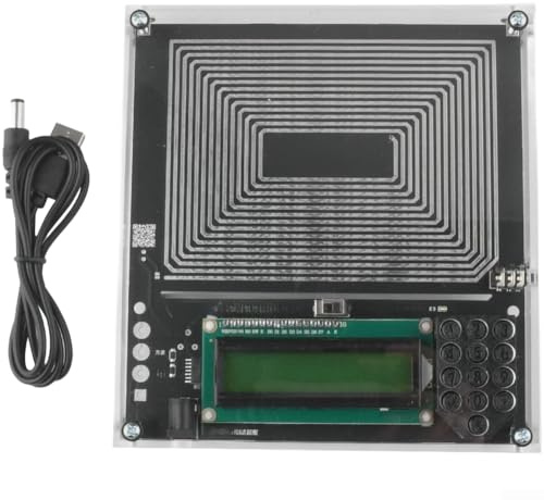 Generatore di segnale 0,01 Hz-100 kHz, modulazione FM a onda quadra sinusoidale, alimentato tramite USB, portatile, strumento di test di laboratorio per ricerca elettronica e istruzione verde (nero)