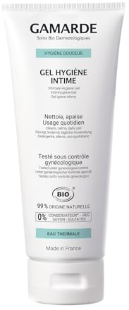 Gamarde Intimate Hygiene Gel - Feminine Intimate Wash, Moisturizes, Protects, and Soothes - Instant Freshness - Gynaecologically Tested - 6.76 Fl. Oz