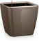 Lechuza Quadro Premium LS 28 Kit Complet Taupe Brillant, 28 x 28 x 26 cm
