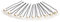 10 x Perlen Haarnadeln - Brauthaarschmuck, Haarschmuck, Perlenhaarnadel | 10PS-Beige