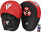 RDX Handpratzen Kampfsport Boxen MMA Training, Maya Hide Leder, Boxpads Schlagpolster Kickboxen Boxpratzen Weiß Schwarz, Trainerpratzen Handschlagpolster Boxing Pad, Schlagkissen Taekwondo Muay Thai