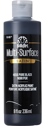 PLAID ENTERPRISES, INC. FA MULTI SUPERFICIE 8OZ NERO PURO, 8 Oz