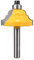 HOHXEN 1/4 Shank Router Bit Roman Ogee Double Edging Router Bit Milling Cutter for Woodworking Tool