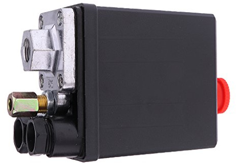 Dolity Uniporous Trous Pressostat Controle pour Pression de Compresseur d'Air 175PSI