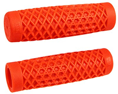 CULT X Vans Motorrad 1 Zoll Waffle Griffe | orange | ohne Flansch