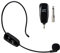 UHF Wireless Microphone Headset, Headset Microphone And Handheld Microphone 2 in 1 For Speakers,Voice Amplifiers,Tour Guides, Presentation, Teaching, Meeting Ect