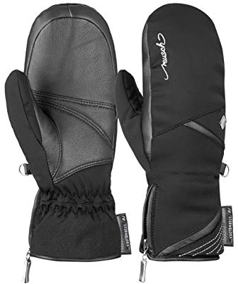 Reusch Damen Handschuh Lore STORMBLOXX Mitten, Black/Silver, 6.5, 6031402