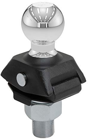 CURT 40249 Rockerball Anhängerkupplung Kugel 5,4 kg, 2-5/16 Zoll Durchmesser, 1-1/4 Zoll Schaft