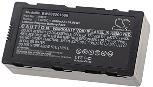 vhbw Akku Ersatz für DJI WB37 für Drohne Controller (4600mAh, 7,6V, Li-Polymer)