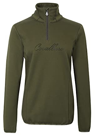 Kerbl 3223685 H/W 2021 Pullover für Damen, Khaki, Größe L