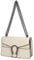 DEEPMEOW Leder Umhängetasche Kette Geldbörse für Frauen - Mode Crossbody Taschen Vintage Schlangendruck Unterarmtasche Satchel Handtasche, Zx-white, Medium