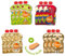 Lot de 12 Gourdes Réutilisables 130ml | Collection amazonie | Pour bébé, enfant et adulte | compotes, purées, et smoothies | Étanches et Durables | Fabriquées en Suisse et en France | Squiz