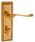 VIBE Georgian 150mm Lever Bathroom on Brass Door Handle Georgian 150mm Lever Bathroom on Brass for Internal Doors