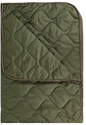 Tongcamo Poncho Liner Military Woobie Outdoor Camping Woobie Blanket for Travel, Beach, Grass, Picnic, Car Emergency, Outdoor, Survival