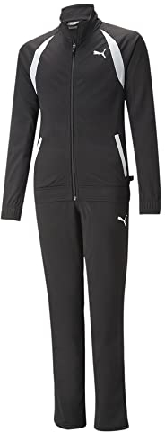 PUMA Mädchen Tricot Suit Op G Trainingsanzug, Schwarz, 152