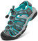 Dannto Sandali Sportivi Donna Traspirante All'aperto Antiscivolo Escursionismo Sandali da Trekking Passeggiata Arrampicata(grigio blu,37)