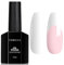 TOMICCA Gel Nagellack Weiß, 15ml UV Nagellack Weiß Soak Off Gellack Nagelkunst Maniküre DIY UV-Nagellack Geschenke