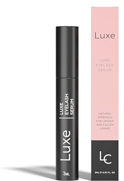 Wimpernserum - Serum für dichtere, längere und vollere Wimpern - Stellt das natürliche Wachstum wieder her und reduziert Haarausfall - Luxe Cosmetics