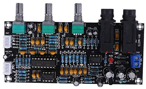 Graootoly PT2399 Digital Microphone Amplifier Board Reverberation Reverb Amplifier NE5532 Pre-Amplifier Tone Board