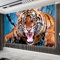 Diamond Painting Erwachsene Set 5D Diamant Painting Bilder Tiger Brüllen Diamant Painting Bilder Erwachsene Groß xxl mit Diamond Painting Zubehör Als Geschsenk Wanddekoration Zu Hause (100x40cm)