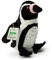 Zappi Co 100% Recyceltes Humboldt-Pinguin Plüschspielzeug (23cm Höhe) Weiches Kuscheliges Umweltfreundliches Stofftier Sammlung Für Neugeborenes Erstes Kind