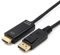 4K DisplayPort auf HDMI Kabel, 1,8 m, 4K DisplayPort HDMI Adapterkabel, Stecker auf Stecker, vergoldete Anschlüsse, für Lenovo, HP, DELL, AMD, NVIDIA