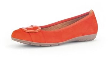 Gabor Rosta Hovercraft Orange Suede Womens Pumps 44.163.13