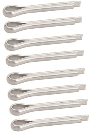 Aramox Marine-Propeller-Splint, 20 Stück Außenbord-Propeller-Splint 91490-30020-00, Kompatibel mit 20 PS, 6 PS, 8 PS, 9,9 PS, 15 PS Außenbordmotoren, Marine-Außenbord-Propeller-Splint