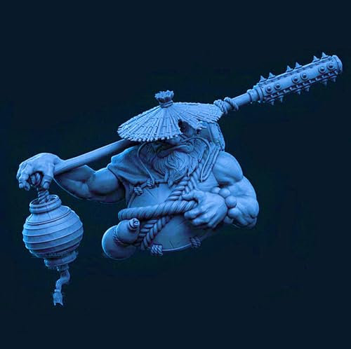 1/10 Ancient Ninja Samurai Büste Resin Modellbausatz unbemalt und unmontiert Resin Modellteile //W9D7-1