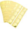 100/250 Stück Goldene silberne Rötungszertifikate, Oblaten, Firmen-Siegel-Etiketten, 45 mm, runde Zahnrad-Etiketten zum Prägen, Auszeichnungsaufkleber für Elektronik