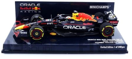 Minichamps 417221601 - Red Bul Racing RB18 Max Verstappen Winner Italian GP World Champion 2022 - maßstab 1/43 - Modellauto
