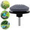 Lawn Mower Blade Sharpener, Sharpening Tool, Garden Tool Sharpener for Multiple Shear Blades, Lawn Mower Blade Sharpener with Lawn Mower Edge Attachment Device (Black -1pcs)