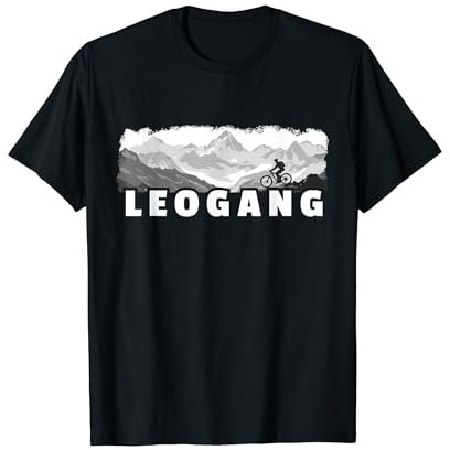 Leogang Österreich Mountainbiking MTB Radfahren T-Shirt