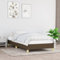 AUVYI Bettgestell-Keine Matratze 203x93x25cm Braun Stoff,Sperrholz,Holzwerkstoff Bedframe Klassischer Stil Tagesbett Holz Jugendbett Robusten Wohnzimmer Einzelbett Palettenbett Lattenrost
