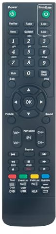 AULCMEET Remote Control,RCC004 New Replace Remote fit for Cello Neon DVD TV C32224F C3275F C3298F C3770F C4270F CH2469F C32100DVB C32224DVB C3298DVB C16100F C32100F