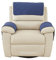 Sofabezüge für Liegesessel, Armlehnenbezug für Liegesessel, Sofa-Armlehnenbezug, Möbelschutz für Ledersofa, Couch (Marineblau, 1 Sitzer, Liege)