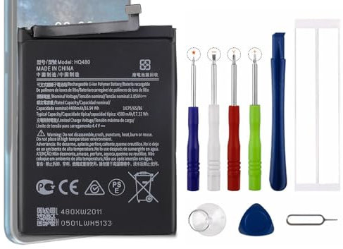 Swark Neu HQ480 Ersatz Akku Kompatibel mit Nokia 8.3 5G TA-1243 TA-1251 mit aktualisiertem Reparaturwerkzeugsatz