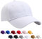 YOUYIKE Baseballkappe für Herren und Damen, Baumwolle Kappe Cap, Baseball Cap Unisex, Verstellbar, Einfarbig, Einheitsgröße, Sonnenmütze